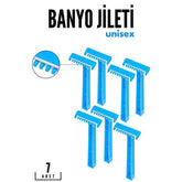 Takaz Global Banyo Jileti Unisex 7 li PAKET